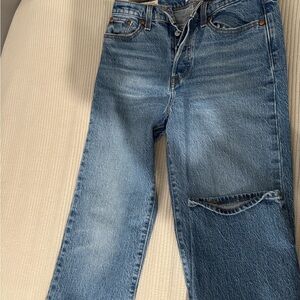 Levi's Classic Blue Denim Jeans